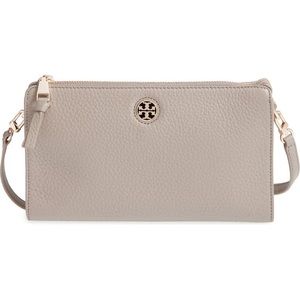 Tory Burch Robinson Pebbled Leather Crossbody